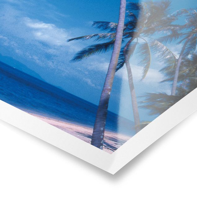 Posters stränder Mauritius Beach