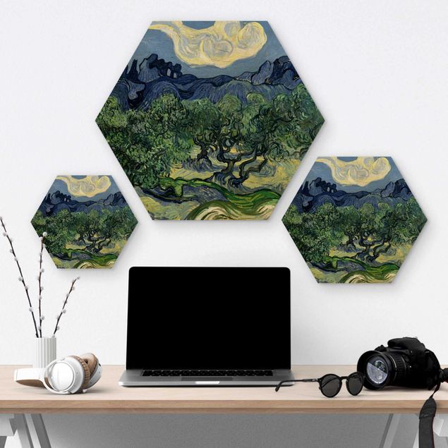 Tavlor Vincent van Gogh Vincent Van Gogh - Olive Trees