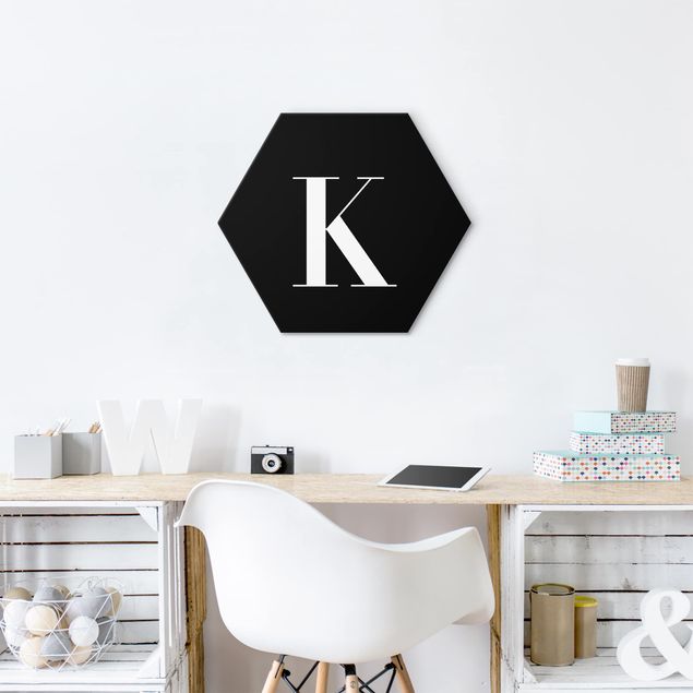 Tavlor ordspråk Letter Serif Black K