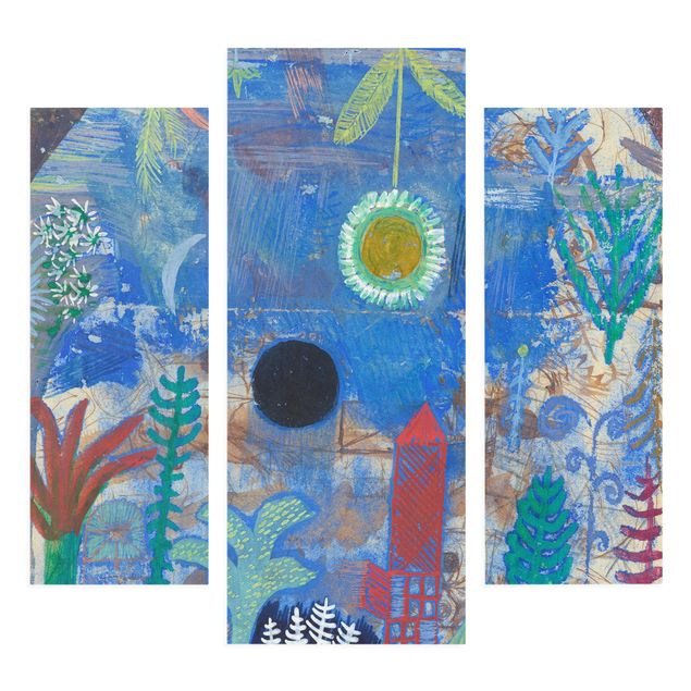 Tavlor konstutskrifter Paul Klee - Sunken Landscape
