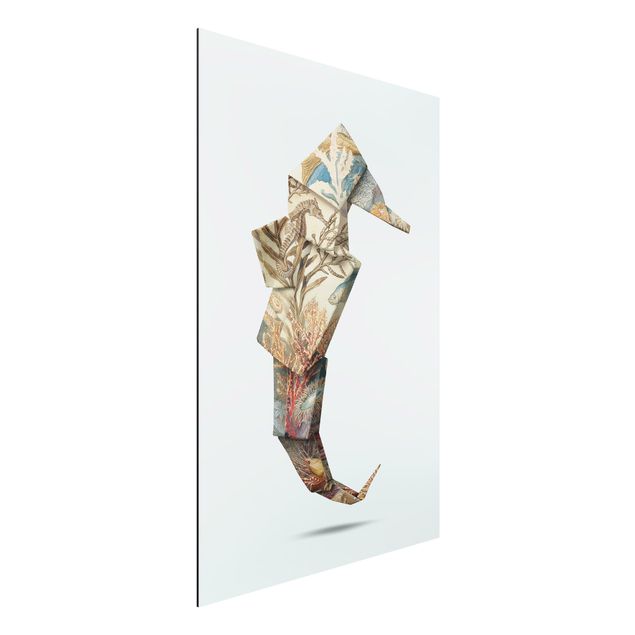 Kök dekoration Origami Seahorse