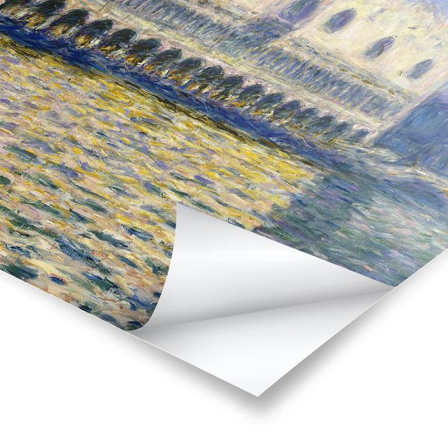 Posters konstutskrifter Claude Monet - The Palazzo Ducale