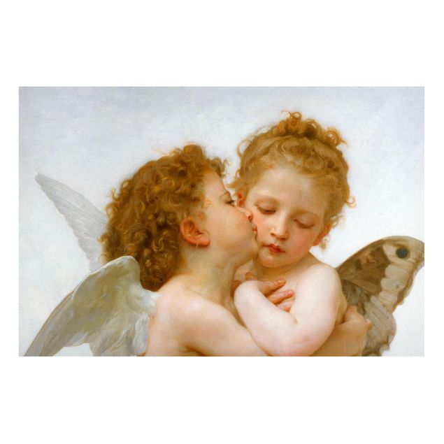Kök dekoration William Adolphe Bouguereau - The First Kiss