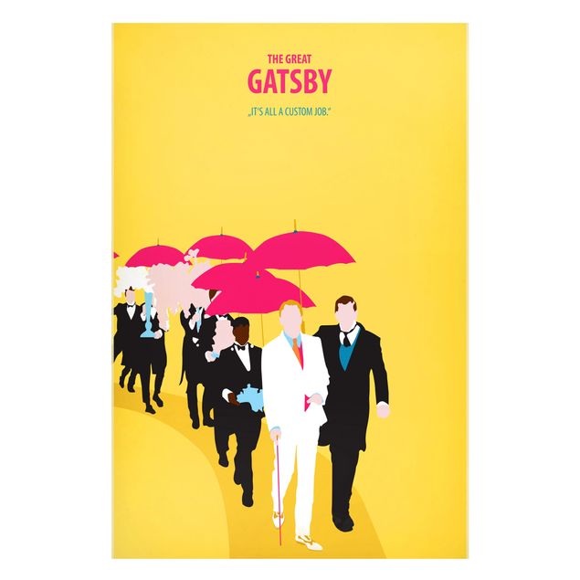 Tavlor konstutskrifter Film Poster The Great Gatsby II