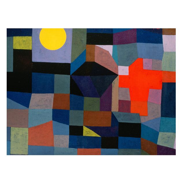Konstutskrifter Paul Klee - Fire At Full Moon