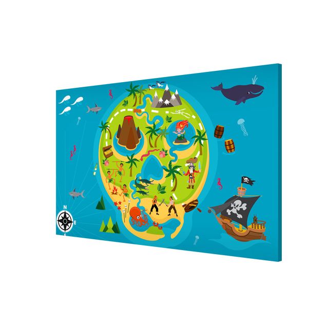 Tavlor pirater Playoom Mat Pirates - Welcome To The Pirate Island