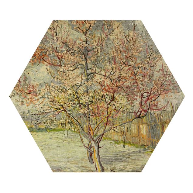 Konstutskrifter Vincent van Gogh - Flowering Peach Trees