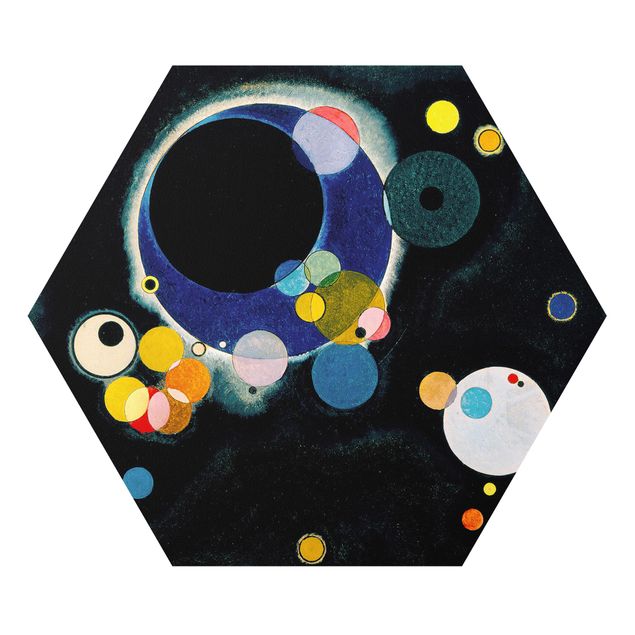 Tavlor konstutskrifter Wassily Kandinsky - Sketch Circles