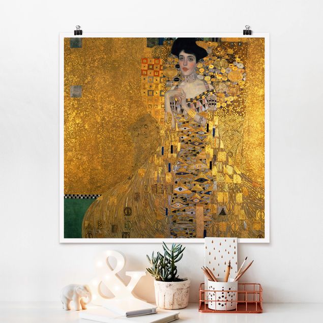 Kök dekoration Gustav Klimt - Portrait Of Adele Bloch-Bauer I