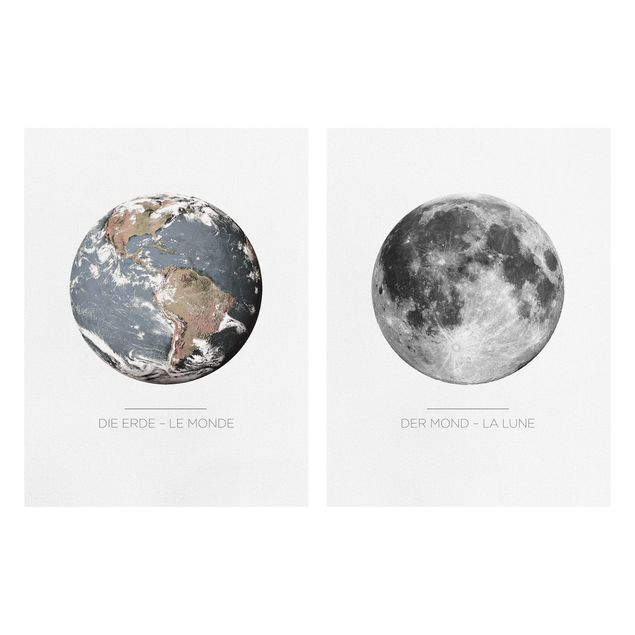 Tavlor Moon And Earth