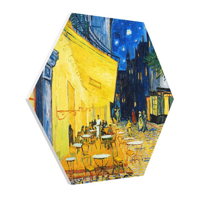 Konststilar Post Impressionism Vincent van Gogh - Café Terrace at Night