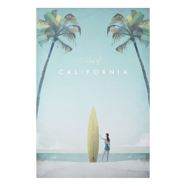 Tavlor landskap Travel Poster - California