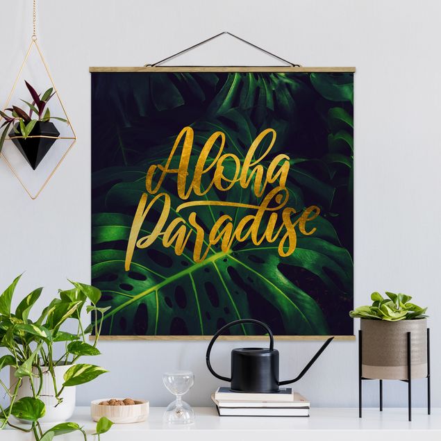 Kök dekoration Jungle - Aloha Paradise