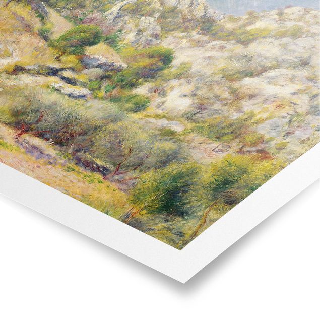 Tavlor bergen Auguste Renoir - Rock At Estaque