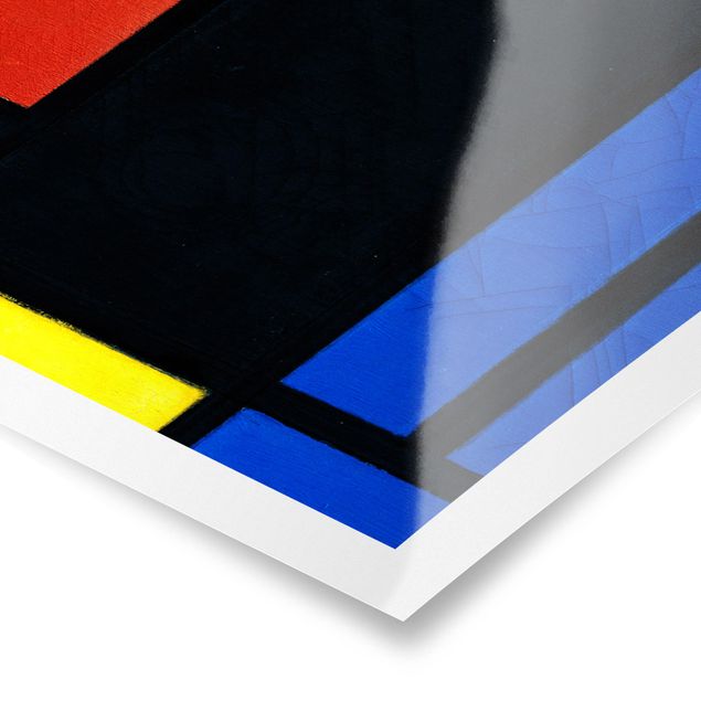 Posters abstrakt Piet Mondrian - Tableau No. 1