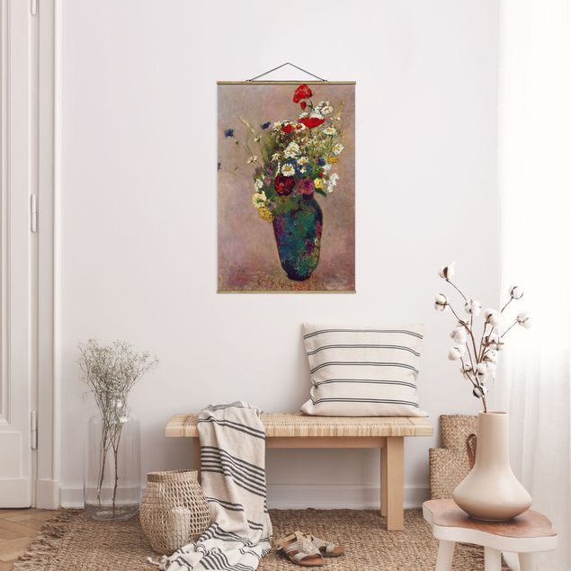 Kök dekoration Odilon Redon - Flower Vase with Poppies