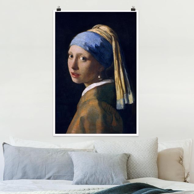 Kök dekoration Jan Vermeer Van Delft - Girl With A Pearl Earring