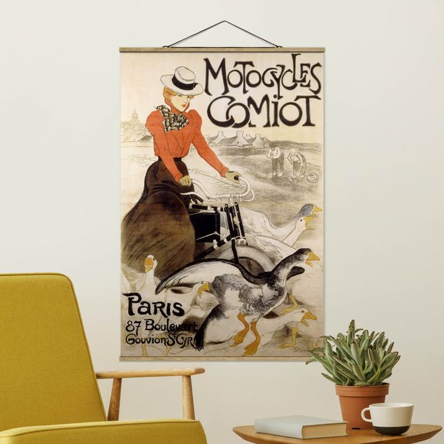 Kök dekoration Théophile Steinlen - Poster For Motor Comiot