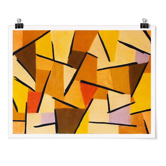 Posters konstutskrifter Paul Klee - Harmonized Fight