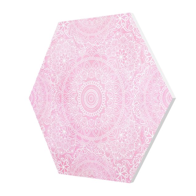 Tavlor Andrea Haase Pattern Mandala Pink