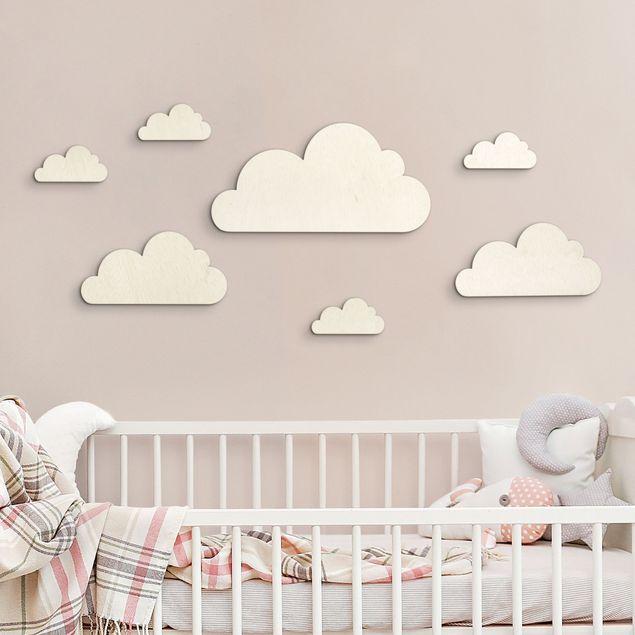 Inredning av barnrum 7 Clouds Set