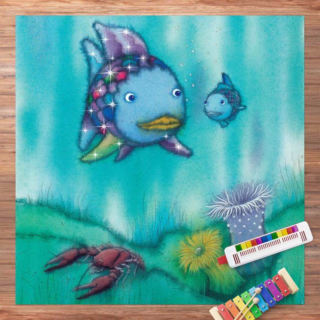 balkongmatta The Rainbow Fish - Two Fish Friends Out And About
