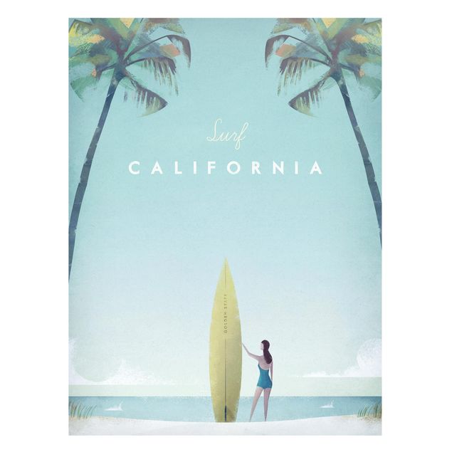 Tavlor landskap Travel Poster - California