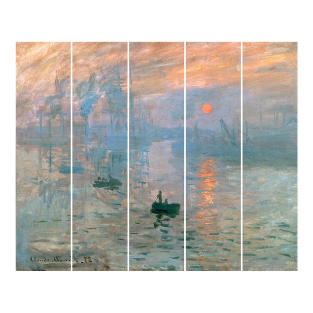 Konstutskrifter Claude Monet - Impression (Sunrise)