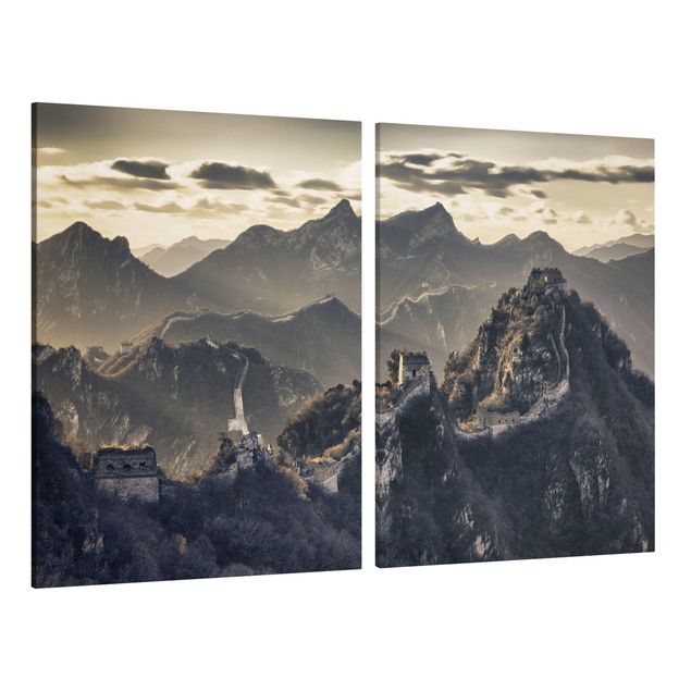 Canvastavlor landskap The Great Chinese Wall