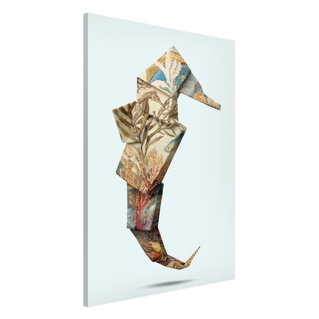 Kök dekoration Origami Seahorse