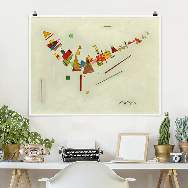 Konststilar Expressionism Wassily Kandinsky - Angular Swing