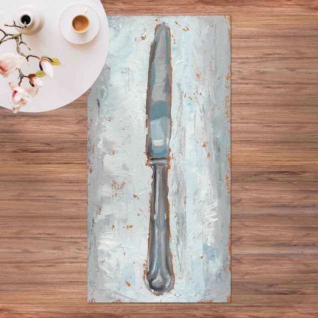 balkongmattor Impressionistic Cutlery - Knife