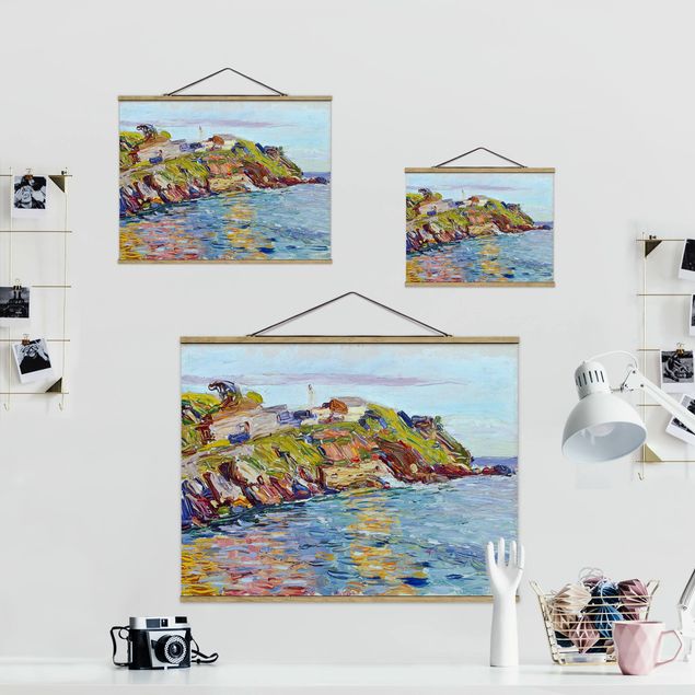 Tavlor konstutskrifter Wassily Kandinsky - Rapallo, The Bay
