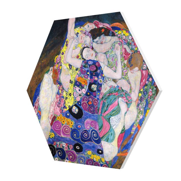 Tavlor konstutskrifter Gustav Klimt - The Virgin