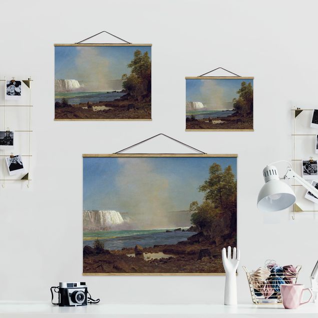 Tavlor konstutskrifter Albert Bierstadt - Niagara Falls