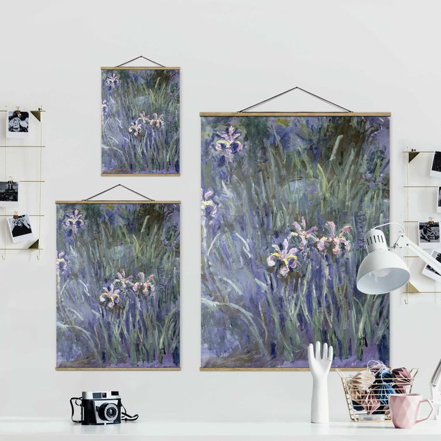 Tavlor blommor  Claude Monet - Iris