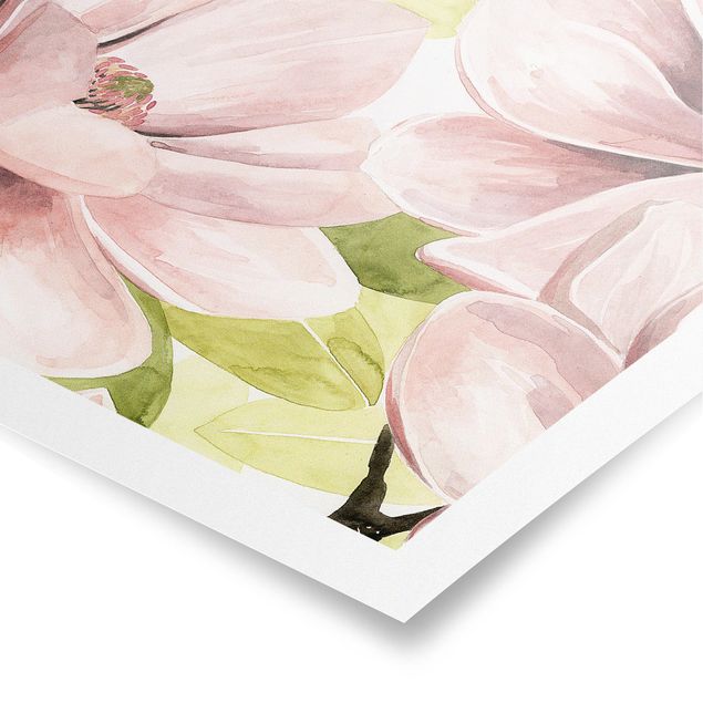 Tavlor rosa Magnolia Blushing II