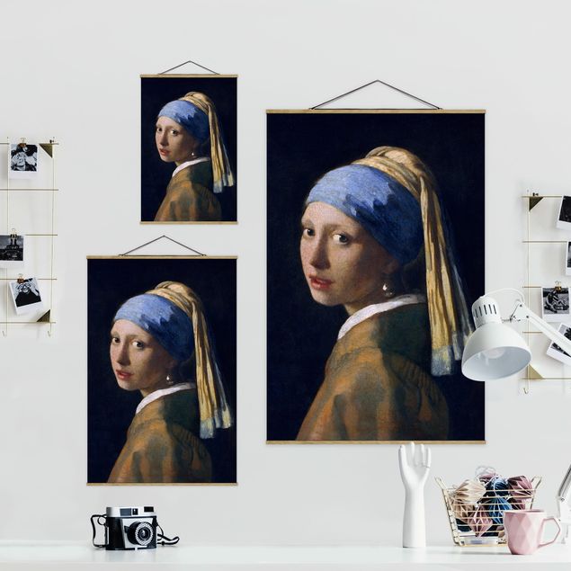 Tavlor modernt Jan Vermeer Van Delft - Girl With A Pearl Earring