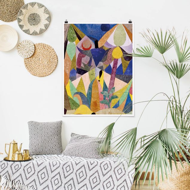 Konststilar Paul Klee - Mild tropical Landscape