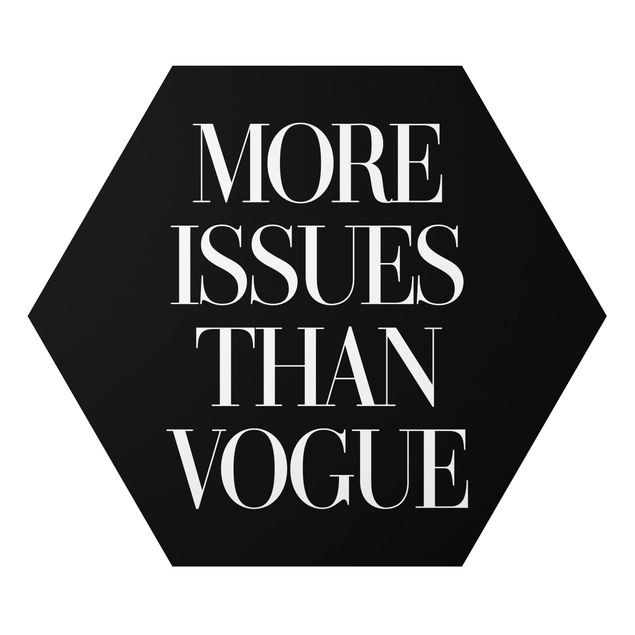 Tavlor svart och vitt More Issues Than Vogue