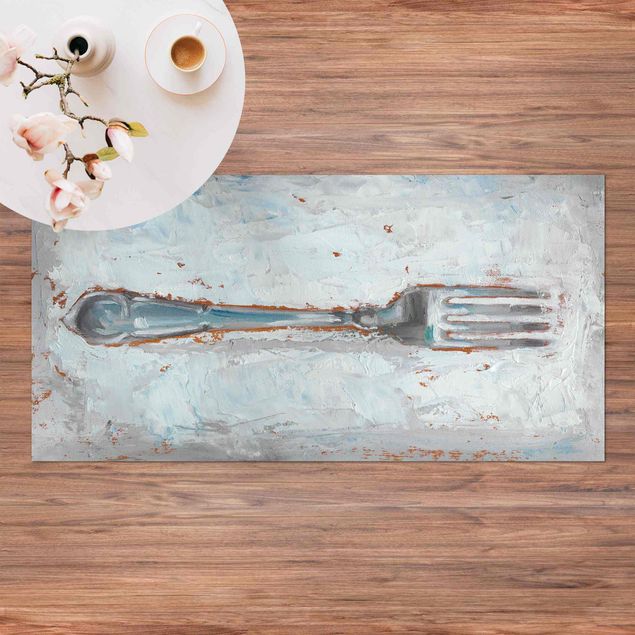 balkongmattor Impressionistic Cutlery - Fork