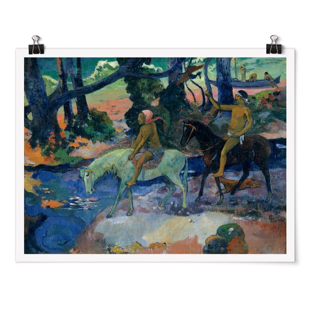 Konststilar Paul Gauguin - Escape, The Ford
