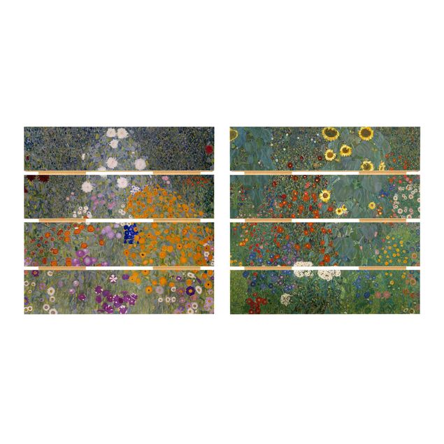 Konststilar Gustav Klimt - The Green Garden