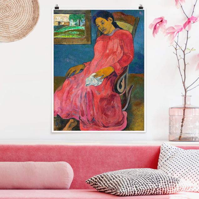 Kök dekoration Paul Gauguin - Faaturuma (Melancholic)