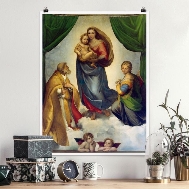 Konststilar Expressionism Raffael - The Sistine Madonna