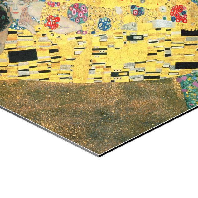 Tavlor modernt Gustav Klimt - Kiss And Hope