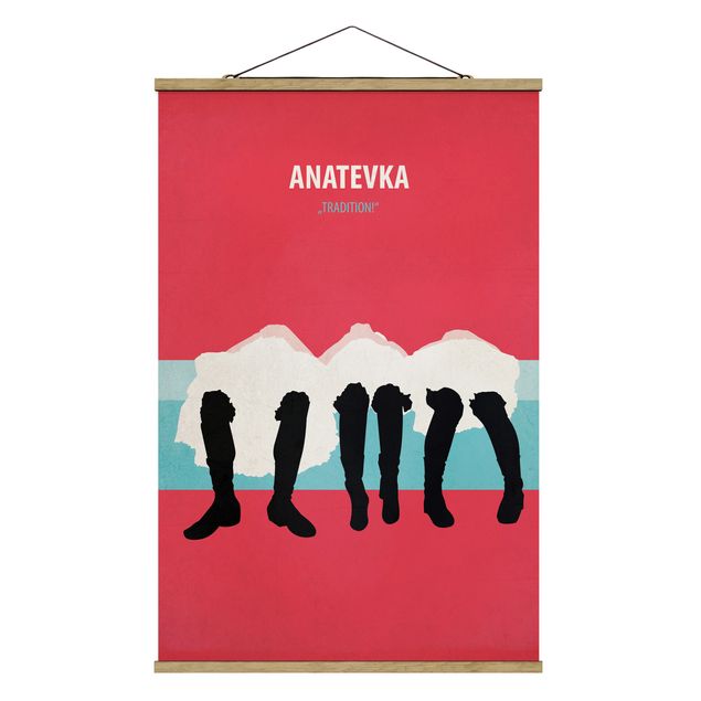 Tavlor modernt Film Poster Anatevka II