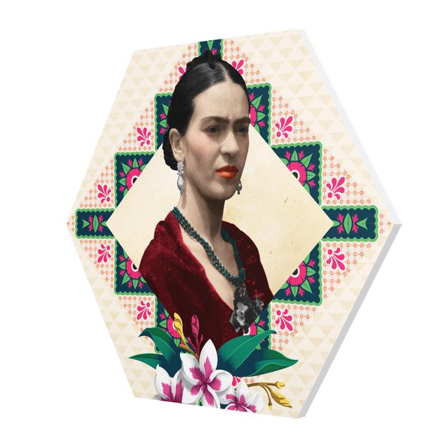 Tavlor Frida Kahlo Frida Kahlo - Flowers And Geometry