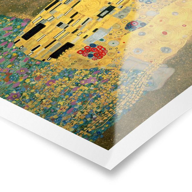 Posters konstutskrifter Gustav Klimt - The Kiss