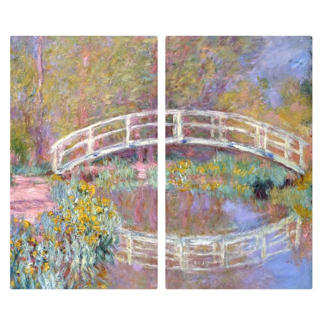 Spistäckplattor blommor  Claude Monet - Bridge Monet's Garden